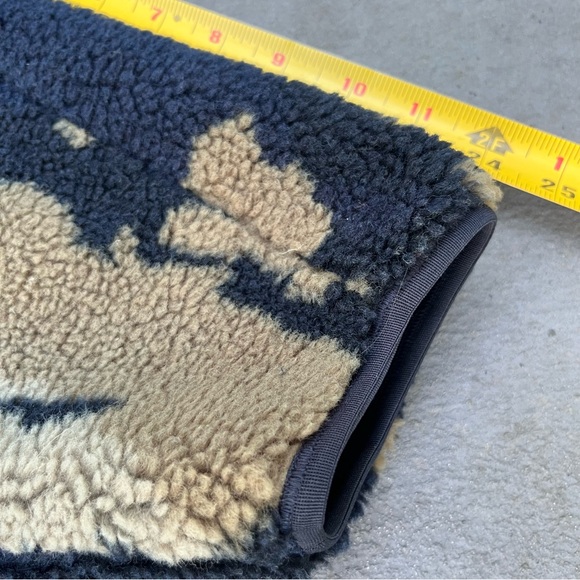 Lululemon LAB Textured Fleece Bomber Sz Lrg Navy/Olive Green Jacket- $298‎ - Picture 11 of 16